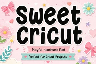 Creative Projects with Sweet Cricut Fonts