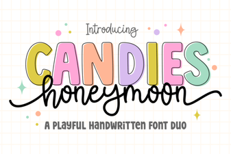 Candies Honeymoon Font: a Sweet Design Companion